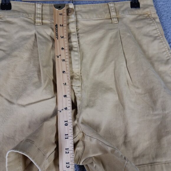 J. Crew Capeside Chino Shorts Women's 6 Pleated Preppy Khaki 5" Stretch Tan - Picture 7 of 11